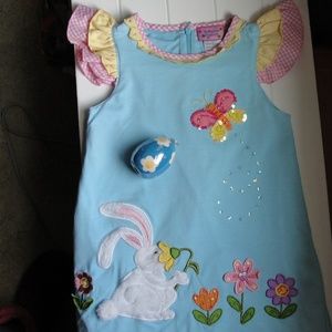 3 for $18.Springtime Creation Adorable Bunny Dress